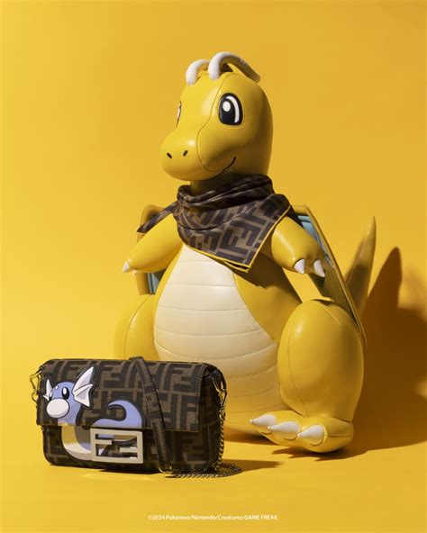 fendi charizard|Fendi x fragment design.